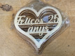 CORAZONES MADERA "FELIÇOS 25 ANYS" PAQ X 10UNI