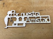 LETRA MADERA "POR NUESTRA AMISTAD" PAQ X 12UNI
