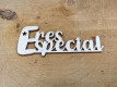 LETRA MADERA "ERES ESPECIAL" PAQ X 12UNI