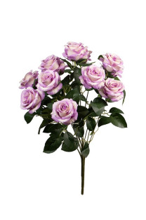 RAMO ROSA 49 CM MALVA