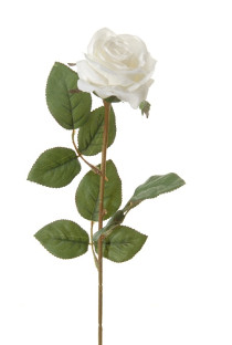 ROSA 66 CM BLANCA