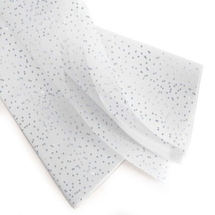 PAPEL SEDA NIEVE PLATA 75CMX1MX50CM 100UNI
