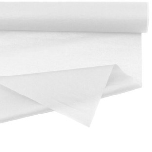 BOBINA PAPEL SEDA 75CMX50M BLANCO