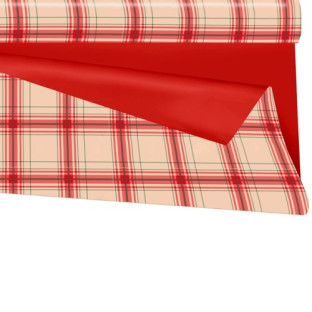 BOBINA OPACO GLASGOW 99CM X 25M ROJO COMB.