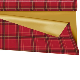 BOBINA OPACO GLASGOW 99CM X 25M ROJO COMB.