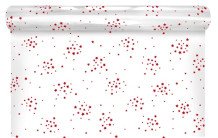 CELOFÁN TRANSPARENTE STARRY ROJO 70CMX50M