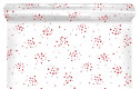 CELOFÁN TRANSPARENTE STARRY ROJO 70CMX50M