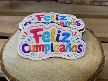 FELIZ CUMPLEAÑOS X 10 UNI