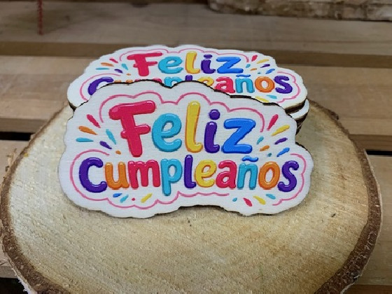 FELIZ CUMPLEAÑOS X 10 UNI