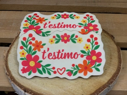 T'ESTIMO COLOR FLOWER X 10 UNI